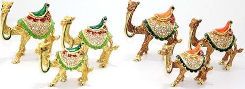 Taşlı 3'Lü Deve Figürü Biblo