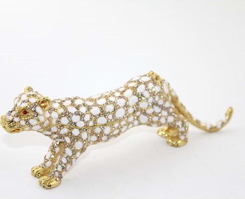 Taşlı Tekli Leopar Biblo