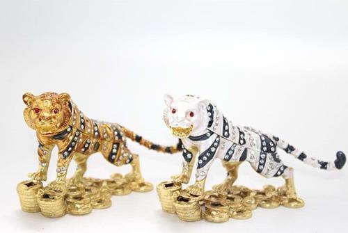 Taşlı Tekli Leopar Biblo