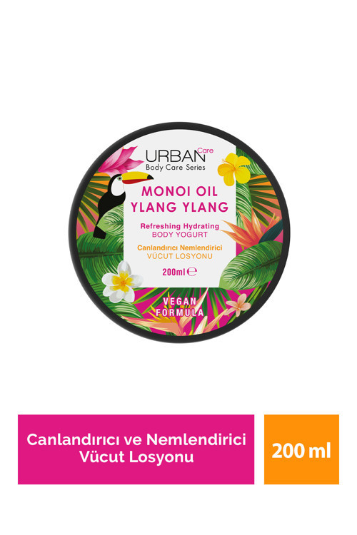 Urban Body Series Monoi Vücut Kremi/Yoğurt 200 ML