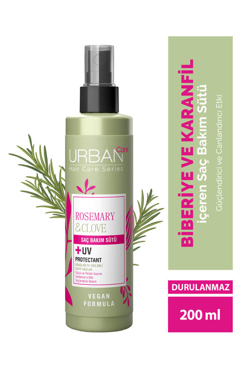 Rosemary & Clove Biberiye ve Karanfil Canlandırıcı ve Güçlendirici Saç Bakım Sütü 200 ML