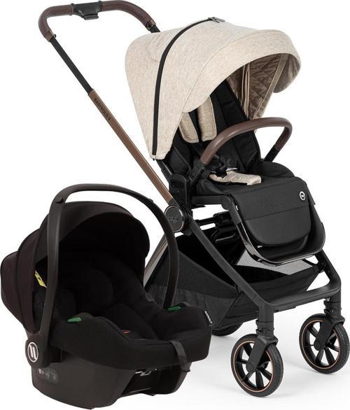 Easyfold 5 Black Cosmo Travel Sistem Bebek Arabası Beige
