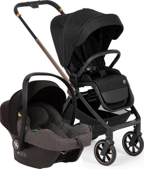 Easyfold 5 Grey Cosmo Travel Sistem Bebek Arabası Black Gold