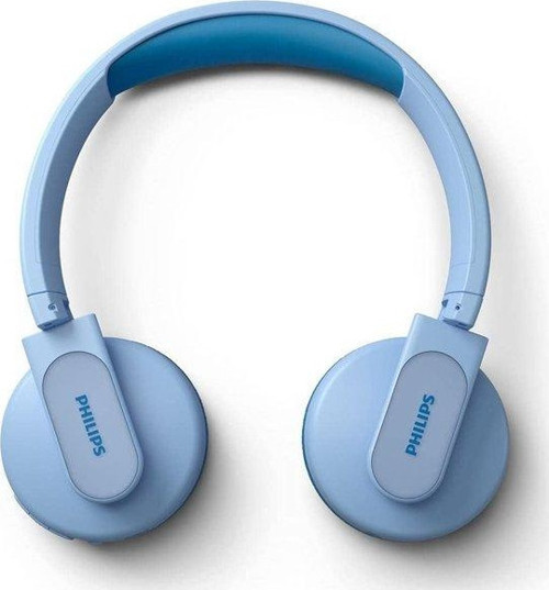 TAK4206BL/00 Bluetooth Çocuk Kulak Üstü Kulaklık, 85 dB, 28 Saat Pil Ömrü, Işıklı, Mavi