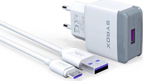  Vestel Venus E3 Uyumlu Mikro Usb Girişli 3.0 Amper Adaptör+Kablo Şarj Aleti -Q30