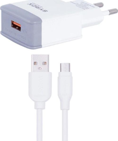 Xiaomi Redmi 9C Uyumlu Mikro Usb Girişli 3.0 Amper Adaptör+kablo Şarj Aleti -q30