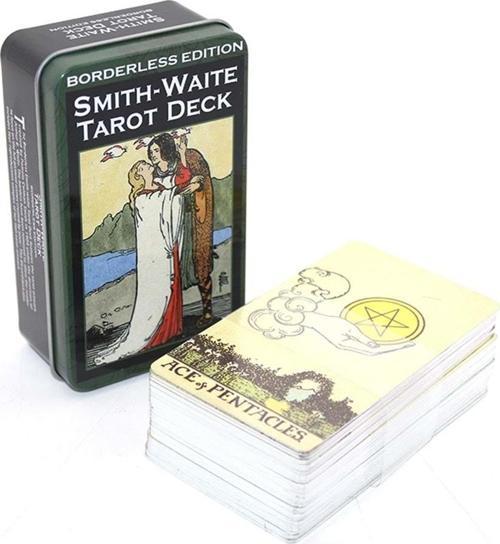 Metal Kutulu Tarot Kartı