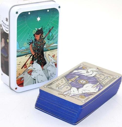 Metal Kutulu Tarot Kartı