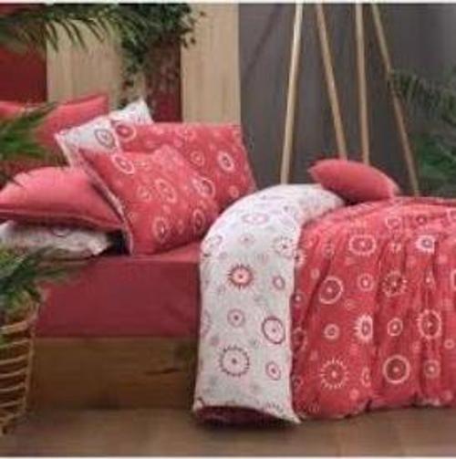 Merlot Fancy Poplin Pamuk King Size Nevresim Takımı