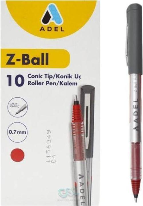 Z-Ball 0.7 Mm Roller Kalem Kırmızı 10 Adet
