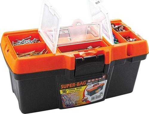 Super Bag ASR-2060 16 inç Takım Çantası - Plastik Kilitli