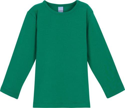 Yeşil Basic Kışlık Çıtçıtlı Uzun Kollu Bebek Tişört