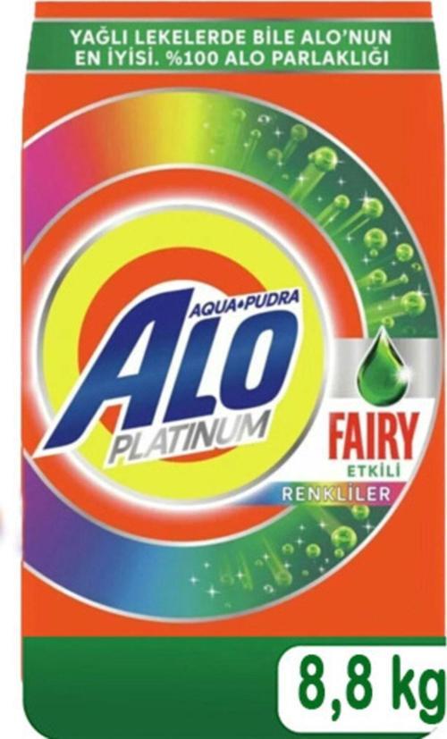 Platinum Toz Çamaşır Deterjanı Fairy Etkili Renkliler Için 8,8 Kg