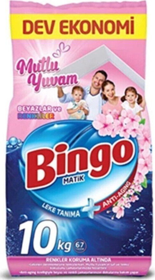 Matik 10 Kg Renkli + Beyaz Mutlu Yuvam