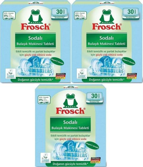 Sodalı Bulaşık Makinesi Tableti 30 Tablet X 3