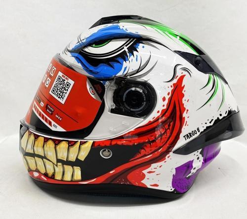 Targo S Joker A5 Şeffaf Vizörlü V-14B Kapalı Kask
