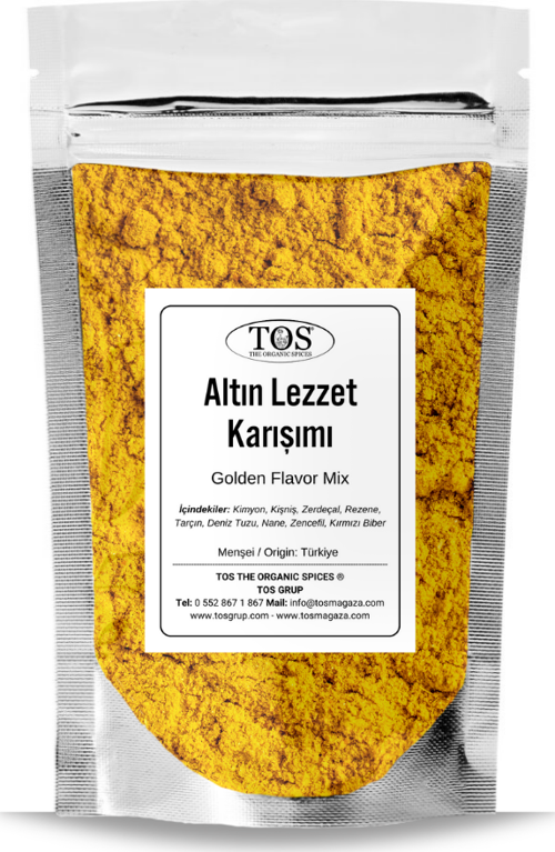 Altın Lezzet Karışımı 100 gr Golden Flavor Blend - Premium Quality | Baharat Karışımı