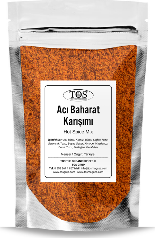 Acı Baharat Karışımı 250 gr Hot Spice Blend - Premium Quality | Baharat Karışımı