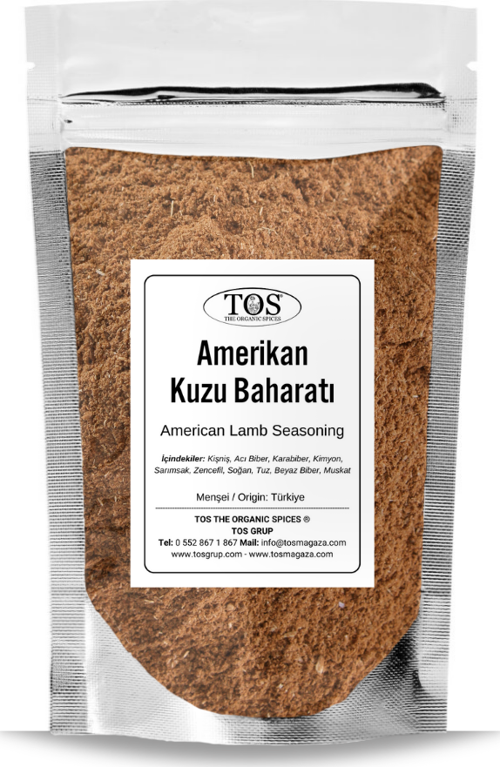 Amerikan Kuzu Baharatı 500 gr American Lamb Spice - Premium Quality | Baharat Karışımı