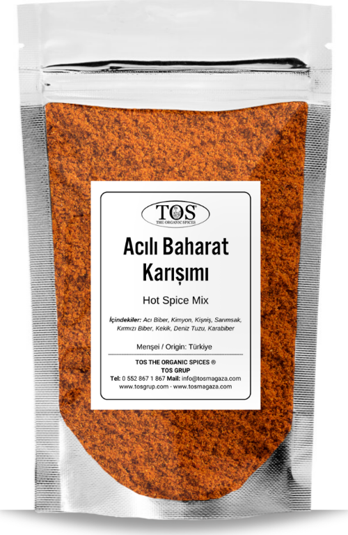 Acılı Baharat Karışımı 250 gr Spicy Spice Blend - Premium Quality | Baharat Karışımı