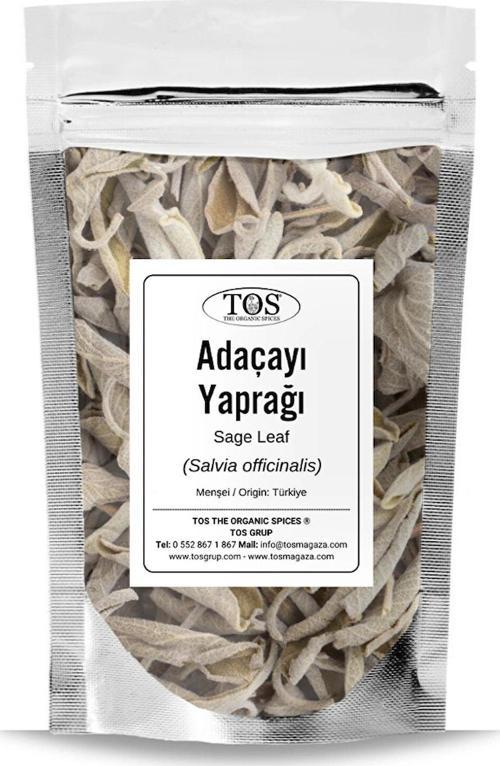 Adaçayı Yaprağı 50 gr (1. Kalite) Salvia officinalis / Sage Leaf