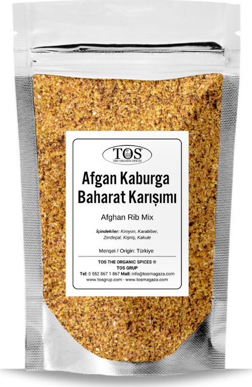 Afgan Kaburga Karışımı 100 gr Afghan Rib Blend - Premium Quality | Baharat Karışımı