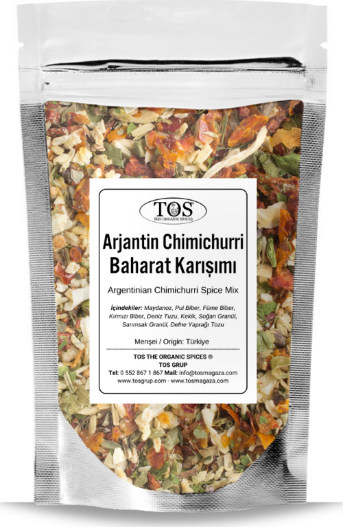 Arjantin Chimichurri Baharat Karışımı 500 gr Argentine Chimichurri Spice Blend - Premium Quality