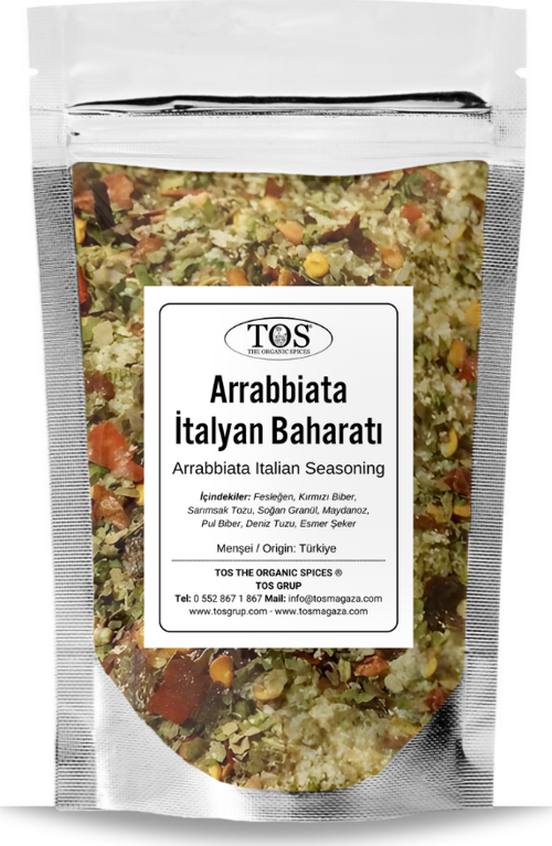 Arrabbiata İtalyan Baharatı 250 gr Arrabbiata Italian Spice - Premium Quality | Baharat Karışımı