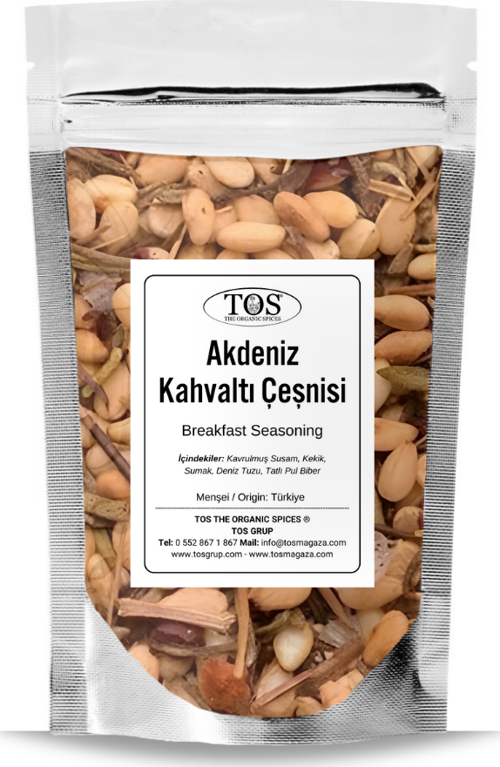 Akdeniz Kahvaltı Çeşnisi 100 gr Mediterranean Breakfast Seasoning - Premium Quality