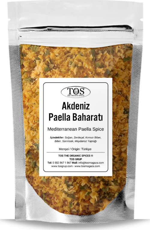 Akdeniz Paella Baharatı 250 gr Mediterranean Paella Spice - Premium Quality | Baharat Karışımı