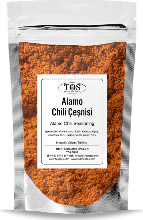 Alamo Chili Çeşnisi 250 gr Alamo Chili Seasoning - Premium Quality | Baharat Karışımı