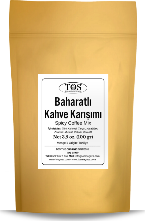 Baharatlı Kahve Karışımı 100 gr (1. Kalite) Spicy Coffee Mix