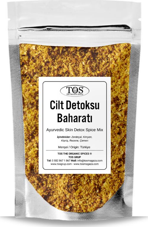 Ayurveda Cilt Detoksu Baharat Karışımı 250 gr (1. Kalite) Doğal Tazeliğin Anahtarı