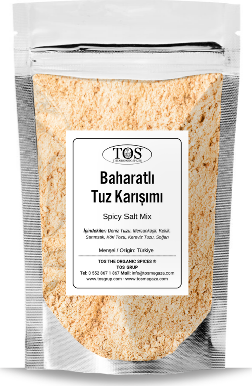 Baharatlı Tuz Karışımı 250 gr Spicy Salt Blend - Premium Quality | Baharat Karışımı