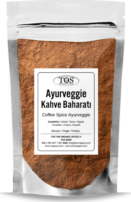 Ayurveda Coffee Spice Ayurveggie Baharat Karışımı 500 gr (1. Kalite) Kahveye Baharatlı Bir Dokunuş