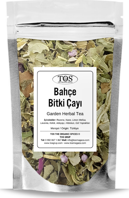 Bahçe Bitki Çayı 100 gr (1. Kalite) Garden Herbal Tea