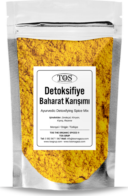 Ayurveda Detoksifiye Baharat Karışımı 500 gr (1. Kalite) Doğanın Arındırıcı Gücü