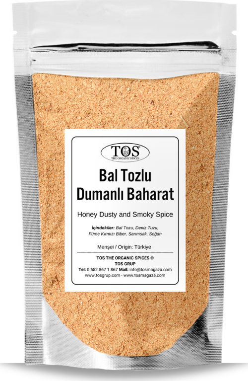 Bal Tozlu ve Dumanlı Baharat 250 gr Honey Powder & Smoky Spice - Premium Quality | Baharat Karışımı