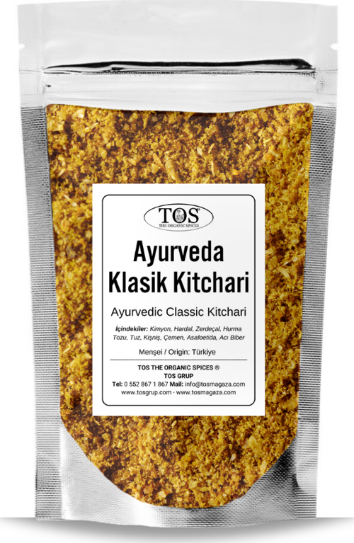 Ayurveda Klasik Kitchari Baharatı 500 gr (1. Kalite) Geleneksel Baharat Deneyimi