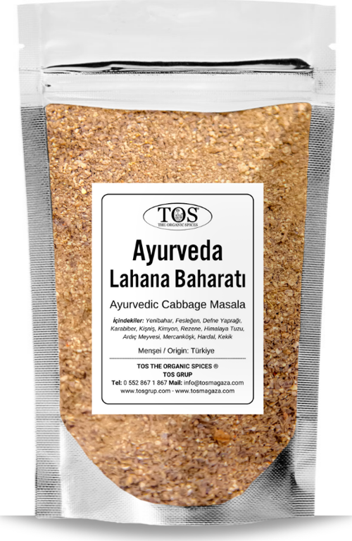 Ayurveda Lahana Masala 500 gr (1. Kalite) Taze ve Baharatlı