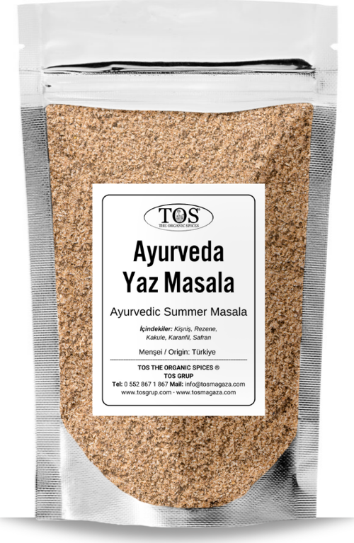 Ayurveda Yaz Masala 100 gr (1. Kalite) Serin ve Taze Tatlar
