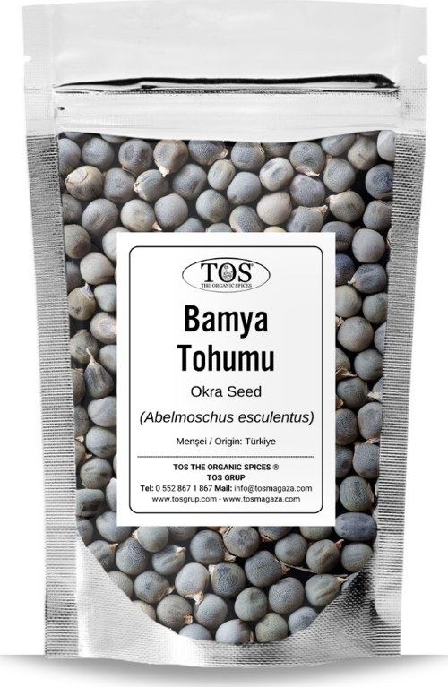 Bamya Tohumu 1 kg (1. Kalite) Abelmoschus esculentus / Okra Seed