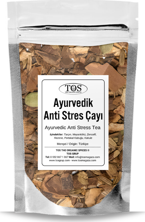Ayurvedik Anti Stres Çayı 100 gr (1. Kalite) Ayurvedic Anti-Stress Tea