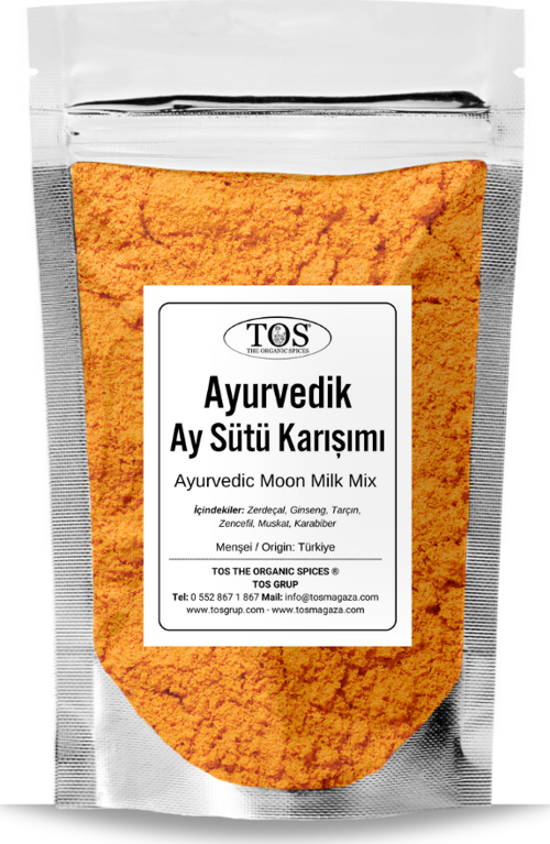 Ayurvedik Ay Sütü Karışımı 100 gr (1. Kalite) Ayurvedic Moon Milk Blend