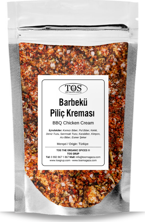Barbekü Piliç Kreması 100 gr BBQ Chicken Cream - Premium Quality | Baharat Karışımı