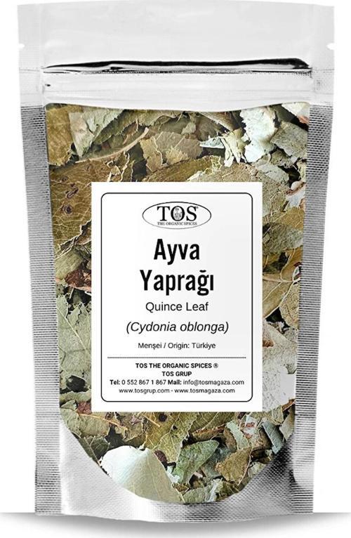 Ayva Yaprağı 50 gr (1. Kalite) Cydonia oblonga / Quince Leaf