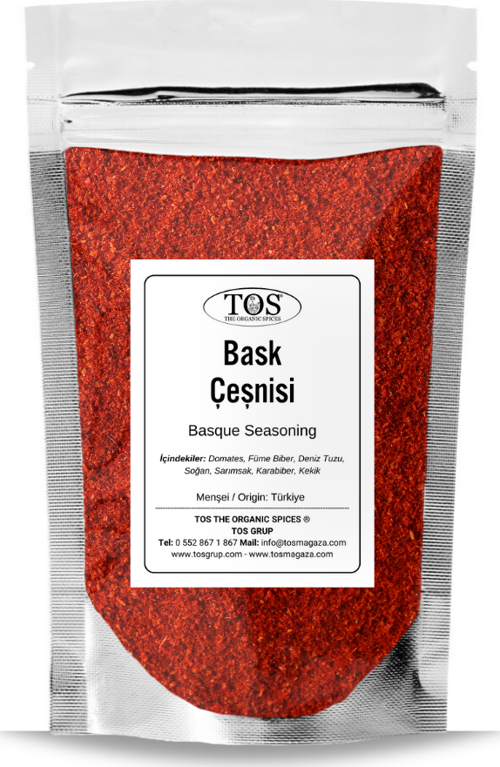 Bask Çeşnisi 500 gr Basque Seasoning - Premium Quality | Baharat Karışımı