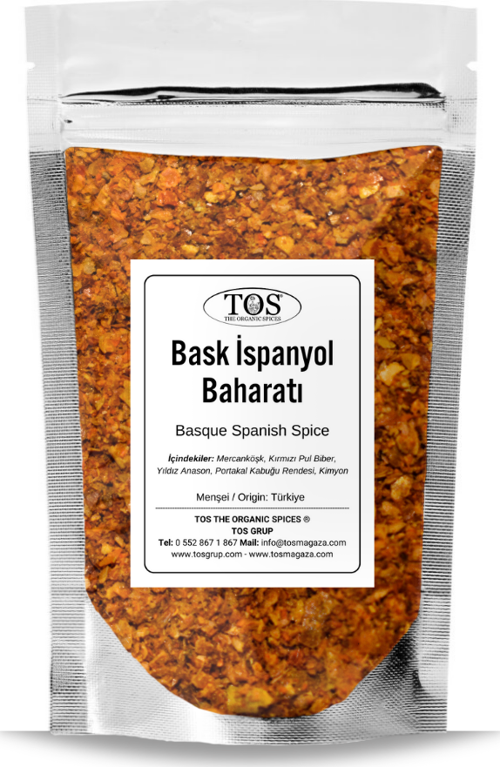Bask İspanyol Baharatı 100 gr Basque Spanish Spice Blend - Premium Quality | Baharat Karışımı