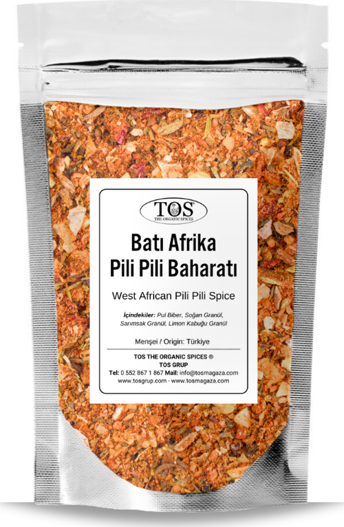Batı Afrika Pili Pili Baharatı 100 gr West African Pili Pili Spice Blend - Premium Quality