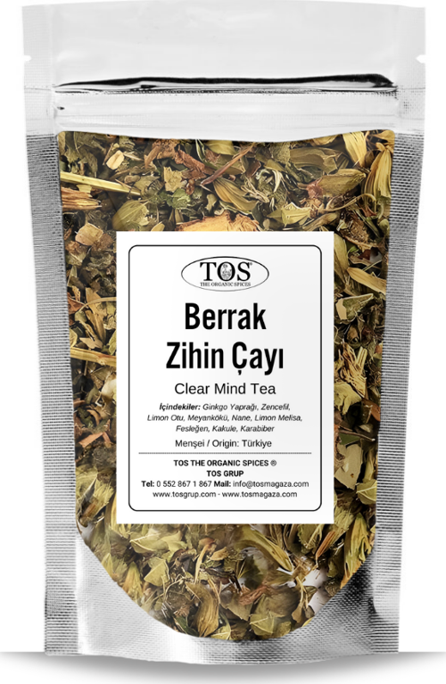 Berrak Zihin Çayı 40 gr (1. Kalite) Clear Mind Tea